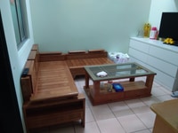 Nhà chật nhượng lại bỏ ghế gỗ góc Nhà chật nhượng lại bỏ ghế gỗ góc