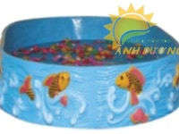Hồ câu cá hình tròn cho trường mầm non, khu vui chơi, sân chơi, TTTM Hồ câu cá hình tròn cho trường mầm non, khu vui chơi, sân chơi, TTTM