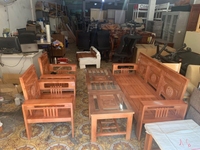 Thanh lý Bộ salon gỗ tự nhiên tồn kho giá rẻ Thanh lý Bộ salon gỗ tự nhiên tồn kho giá rẻ