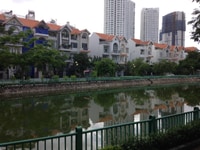 Nhà cho thuê khu đô thị Him Lam, quận 7; 5x20m; 60 triệu/tháng Nhà cho thuê khu đô thị Him Lam, quận 7; 5x20m; 60 triệu/tháng