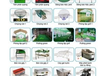 Thiết bị & dụng cụ sân tập golf Thiết bị & dụng cụ sân tập golf