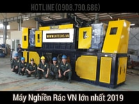 Máy xay nghiền vải vụn lớn 15 tấn giờ Máy xay nghiền vải vụn lớn 15 tấn giờ