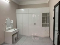 Bộ tủ quần áo và bàn trang điểm gỗ MDF chống ẩm Bộ tủ quần áo và bàn trang điểm gỗ MDF chống ẩm