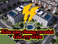 Xôn xao mua Chung cư mini giá rẻ Tân Đức Hải Sơn giá rẻ 275 triệu 32m2