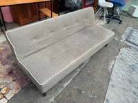Thanh lý Ghế sofa bed bọc vải màu xám cũ giá rẻ Thanh lý Ghế sofa bed bọc vải màu xám cũ giá rẻ