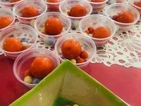 Xôi gấc, chè trôi gấc, xôi đậu biếc Xôi gấc, chè trôi gấc, xôi đậu biếc