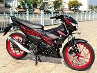 Bán xe Satria 150 FI , màu đỏ đen, nguyên rin, đời mới
