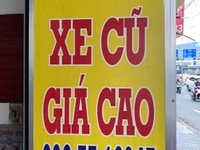Tôi cần mua xe cũ giá cao 24/7