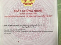 Bán đất mặt tiền đường nhựa Ấp 3, Xã Bình Chánh, Bình Chánh, 10x98m