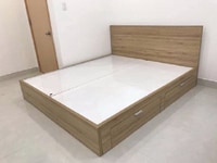 Giường gỗ MDF. Gỗ Công Nghiệp Cốt Lõi Xanh. Giường gỗ MDF. Gỗ Công Nghiệp Cốt Lõi Xanh.