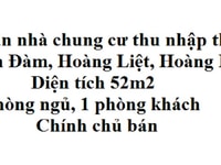 Bán căn hộ 2 phòng ngủ, 52m2, chung cư CT1 A1 Linh Đàm, Hoàng Mai