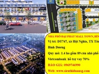 2.6 tỷ - Bán nhà phố Bình Dương, mặt tiền đường DT 747, 5 x15.5m 2.6 tỷ - Bán nhà phố Bình Dương, mặt tiền đường DT 747, 5 x15.5m