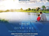 Đất nền Dinh Thự Waterpo 300m2 view sông Vàm Cỏ, vị trí đẹp nhất dự án Đất nền Dinh Thự Waterpo 300m2 view sông Vàm Cỏ, vị trí đẹp nhất dự án