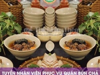 Tuyển phụ bán hàng bún chả, lương 5,5triệu/tháng, làm từ 6h đến 2h30 Tuyển phụ bán hàng bún chả, lương 5,5triệu/tháng, làm từ 6h đến 2h30