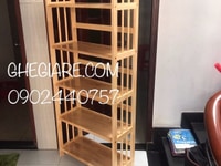 Kệ Sách Gỗ Cao Su 5 Tầng 65cm - Free ship Kệ Sách Gỗ Cao Su 5 Tầng 65cm - Free ship