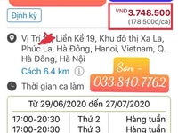 Tuyển nữ giúp việc nhà ca tối tại Hà Đông Tuyển nữ giúp việc nhà ca tối tại Hà Đông