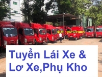Tuy Hòa tuyển 13 lái xe tải nhẹ 20 nam lơ xe 50 phụ kho bốc hàng Tuy Hòa tuyển 13 lái xe tải nhẹ 20 nam lơ xe 50 phụ kho bốc hàng