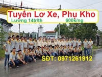 Tài Xế, Lơ Xe, Nam Phụ Kho - Giao Hàng chính thức và thời vụ Tài Xế, Lơ Xe, Nam Phụ Kho - Giao Hàng chính thức và thời vụ