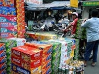 Tuyển Nam chạy xe máy giao Bia - nước ngọt Tuyển Nam chạy xe máy giao Bia - nước ngọt