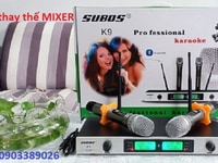 Bộ Micro 3 trong 1 Subos K9 sản phẩm mới có tại VN Bộ Micro 3 trong 1 Subos K9 sản phẩm mới có tại VN