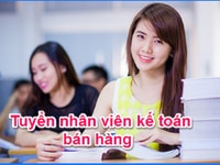 Tuyển nữ Kế toán bán hàng tại khu Long Biên, lương 5-7 triệu Tuyển nữ Kế toán bán hàng tại khu Long Biên, lương 5-7 triệu
