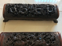 Nhà có 2 hộp gỗ rất đẹp, chuyển nhà nên hop bị gãy chân Nhà có 2 hộp gỗ rất đẹp, chuyển nhà nên hop bị gãy chân