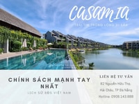 Chính thức mở bán dự án Casamia Hội An - Giá gốc CĐT - Sổ đỏ từng căn Chính thức mở bán dự án Casamia Hội An - Giá gốc CĐT - Sổ đỏ từng căn