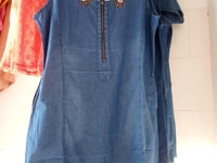 Áo đầm sơ mi jean thêu, bán giá sỉ cho shop Áo đầm sơ mi jean thêu, bán giá sỉ cho shop