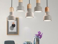 Đèn bê tông trang trí showroom, cửa hàng. Đèn bê tông trang trí showroom, cửa hàng.