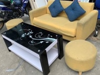 Thanh Lý Bộ Sofa Đôi Màu Vàng Cũ Cao Cấp Giá Rẻ Thanh Lý Bộ Sofa Đôi Màu Vàng Cũ Cao Cấp Giá Rẻ