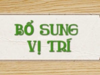 Tuyển 2 nhân viên bán hàng tại chỗ Tuyển 2 nhân viên bán hàng tại chỗ