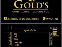 Hair Salon GOLD'S Quận 7 cần tuyển 3 thợ chính,5 thợ phụ lương cao Hair Salon GOLD'S Quận 7 cần tuyển 3 thợ chính,5 thợ phụ lương cao