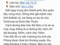 Chính chủ cần bán gấp lô đất Mai Hắc Đế Chính chủ cần bán gấp lô đất Mai Hắc Đế