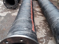 Ống cao su lõi thép D150 hút - xả cát, sỏi, bê tông Ống cao su lõi thép D150 hút - xả cát, sỏi, bê tông