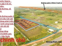 Cần bán gấp lô đất mặt tiền đường nhánh hiện hữu 9m Cần bán gấp lô đất mặt tiền đường nhánh hiện hữu 9m