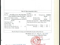 CHÍNH CHỦ BÁN căn góc chung cư 94C Trần Khăc Chân, P9, Phú Nhuận.