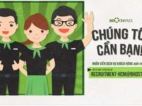Cần 2 người bán hàng hổ trợ khách kiểm tra hàng hóa. Cần 2 người bán hàng hổ trợ khách kiểm tra hàng hóa.