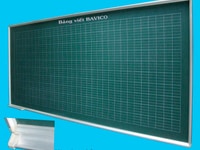 Bảng viết phấn từ Hàn Quốc in ô ly tiểu học KT 60x120cm Bảng viết phấn từ Hàn Quốc in ô ly tiểu học KT 60x120cm