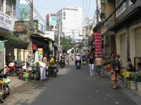 Nhà đường Bà Lê Chân hẻm thông ra Nguyễn Hữu Cầu, P. Tân Định, Q1