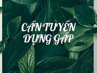 Cần gấp 2 Nam,Nữ bán hàng từ 18-50 tuổi Cần gấp 2 Nam,Nữ bán hàng từ 18-50 tuổi