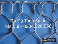 Rọ đá bọc nhựa PVC giá rẻ cho các công trình Rọ đá bọc nhựa PVC giá rẻ cho các công trình