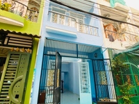 bán nhà 2 lầu đường Đông Hưng Thuận 10 sổ hồng riêng 60m2, 1,45 tỷ