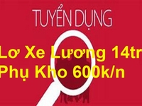 Cần Gấp Nam LĐPT Phụ Xe và Phụ Kho làm tại Bình Dương Cần Gấp Nam LĐPT Phụ Xe và Phụ Kho làm tại Bình Dương