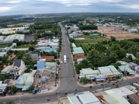 Đất thổ cư sổ hồng riêng mặt tiền đường mỹ xuân ngãi giao giá 7,2tr/m2 Đất thổ cư sổ hồng riêng mặt tiền đường mỹ xuân ngãi giao giá 7,2tr/m2