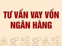 Hỗ trợ giải chấp, đáo hạn 0,3%, vay vốn ngân hàng trên toàn quốc