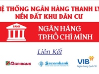 Hệ thống ngân hàng TP. HCM thanh lý 30 nền đất liền kề BV Chợ Rẫy II Hệ thống ngân hàng TP. HCM thanh lý 30 nền đất liền kề BV Chợ Rẫy II