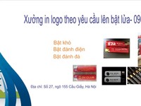 Xưởng in bật lửa tại Hà Nội, Bắc Ninh Xưởng in bật lửa tại Hà Nội, Bắc Ninh