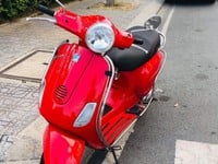 Bán xe Vespa màu đỏ đời 2010 biển số đẹp 88