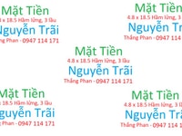 Mặt tiền Nguyễn Trãi 4.8 x 18.5 Hầm, 4 tầng Gia: 43.9 tỷ Mặt tiền Nguyễn Trãi 4.8 x 18.5 Hầm, 4 tầng Gia: 43.9 tỷ