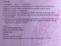 Đất nền thanh lương tx bình Long Đất nền thanh lương tx bình Long